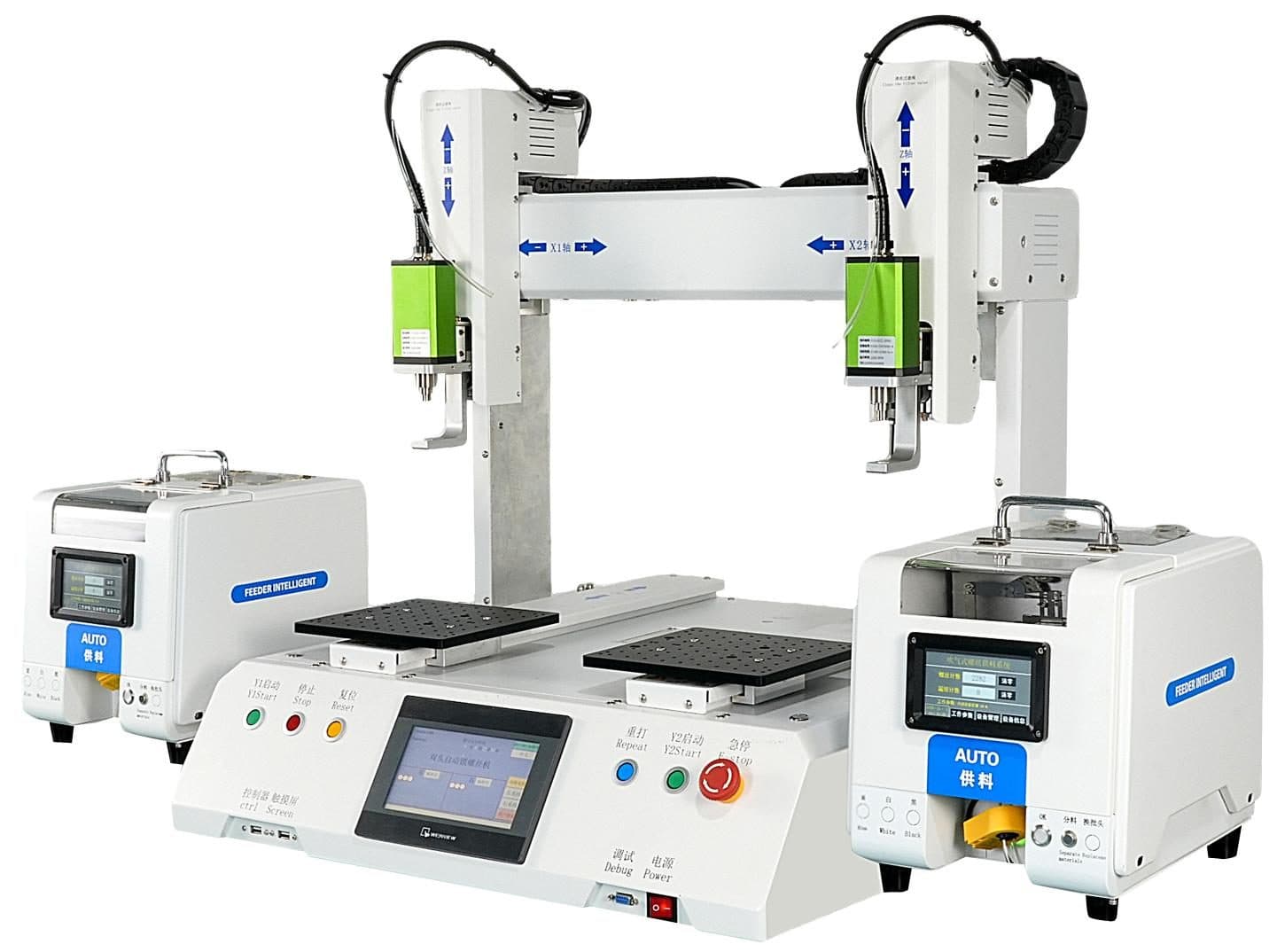 Enlarged Left-Right Six-axis Automatic Screw Locking Machine