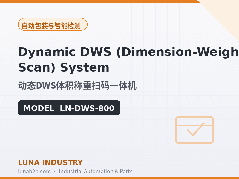Dynamic DWS (Dimension-Weight-Scan) System - 2