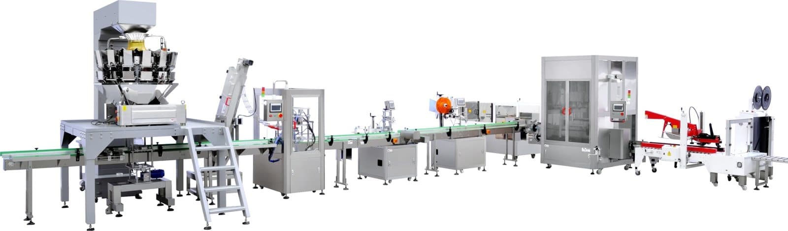 Automatic Multi-Head Combination Weigher Filling Line